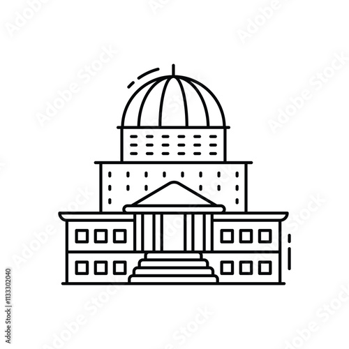 Washington vector icon