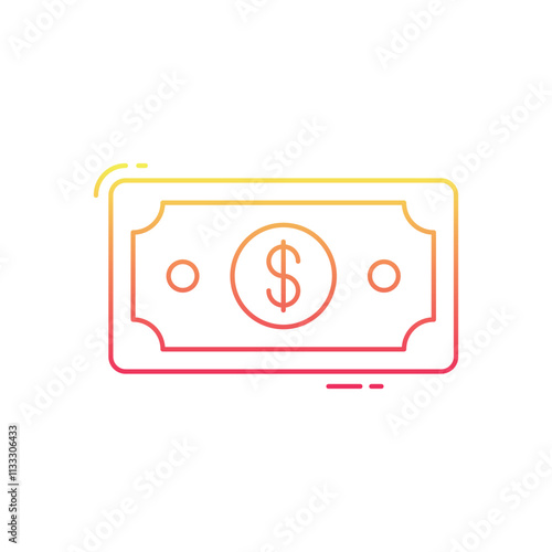 Free Download Dollar vector icon - GFXLoad
