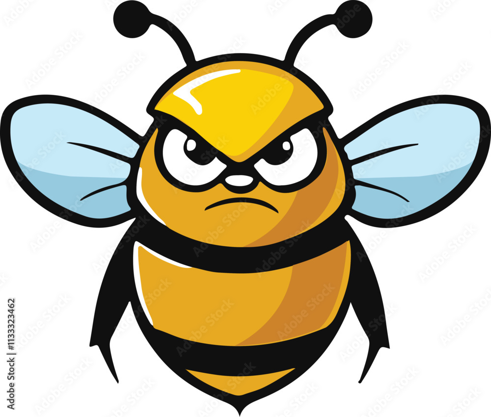 Obraz premium Buzzworthy Bee Logo Design