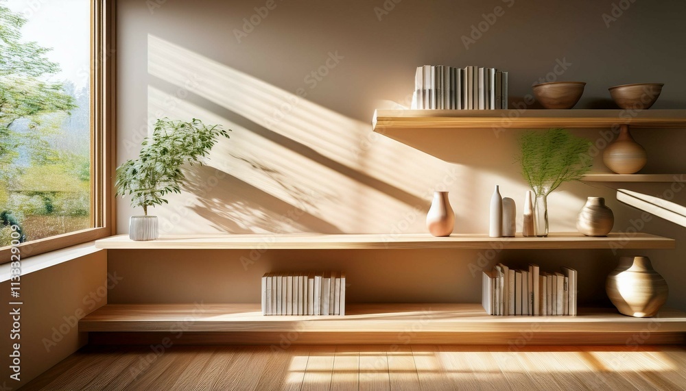 Fototapeta premium modern dining room with table