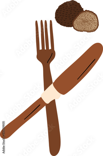 Knife and fork