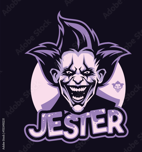 Vector Jester Mascot