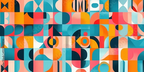 geometric abstract background