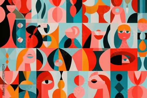 geometric abstract background