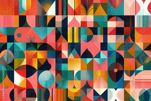 geometric abstract background