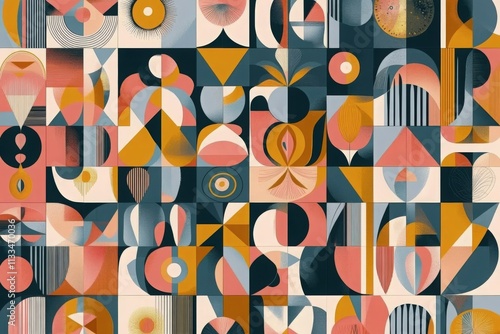 geometric abstract background