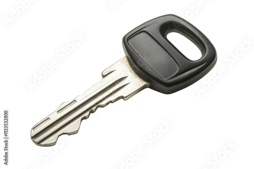 Car Ignition Key Isolated on Transparent Background photo