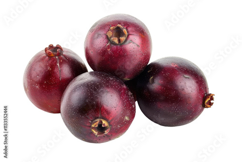 Kokum Fruit Isolated on Transparent Background photo