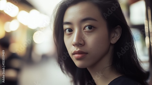 Woman with dark hair and brown eyes Free Download Woman with dark hair and brown eyes - GFXLoad
