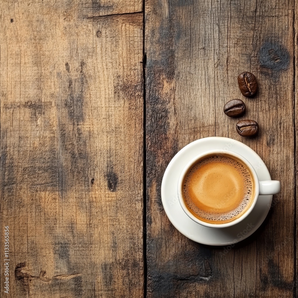 Coffee against wood background Coffee against wood background