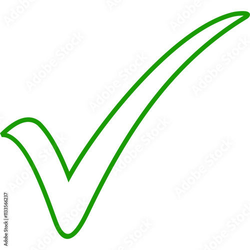 Check Mark Outline Icon