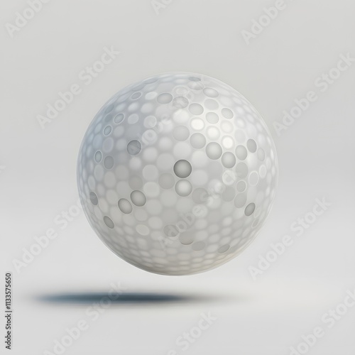 golf ball isolated on white