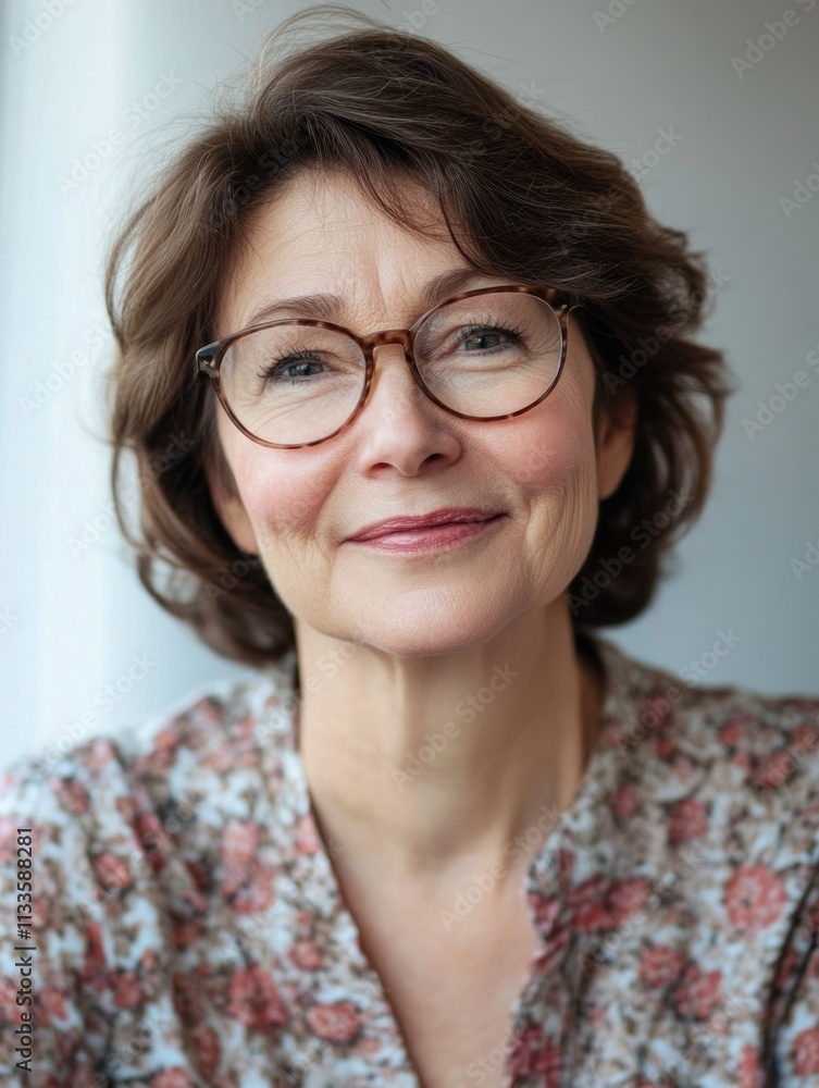 Professional Woman with Glasses Professional Woman with Glasses