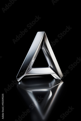 Contemporary and sleek design of 'AA' logo with an ultra-modern touch photo