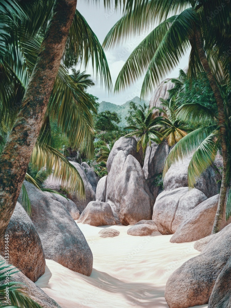 Fototapeta premium Tropical Paradise