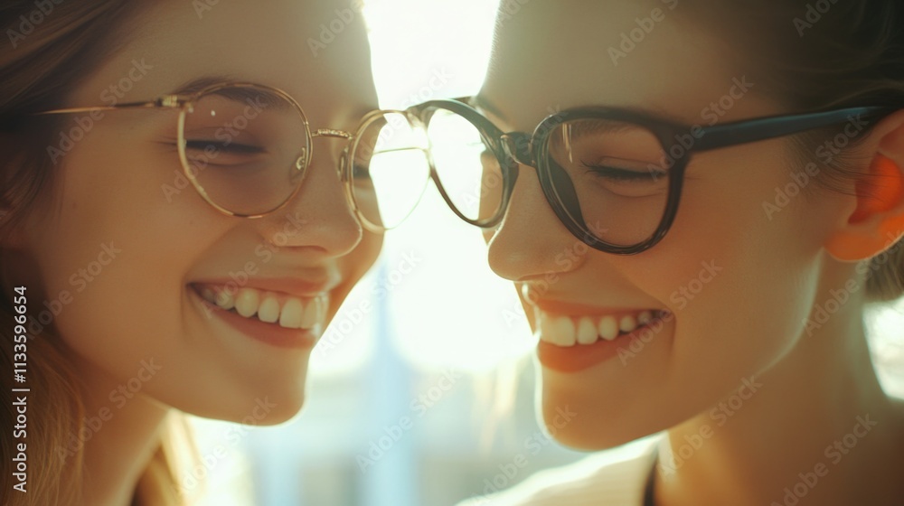 Fashionable Couple Sharing a Smile Fashionable Couple Sharing a Smile