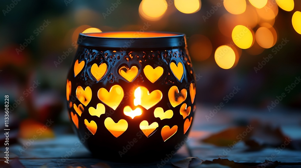 Glowing Rainbow Illustration with Hearts at Both Ends and Vibrant Colors Glowing Rainbow Illustration with Hearts at Both Ends and Vibrant Colors