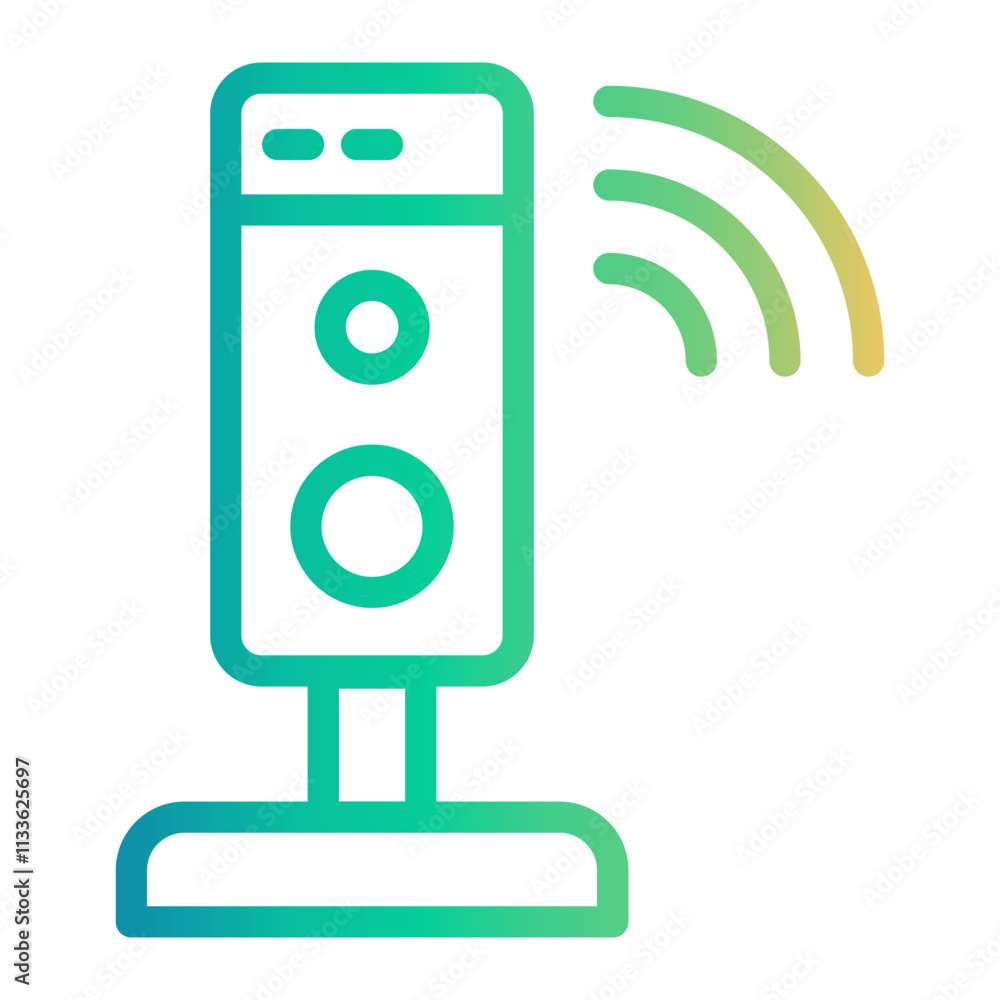 speaker Line Gradient Icon
