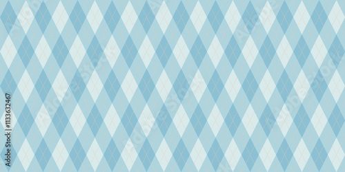 Plaid diamond vector repetitive pattern. Classic print design with diagonal stripes. Textile nostalgic vector endless ornament. Cohesive texture.