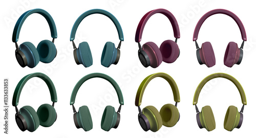 Foto personalized headphone in different colors