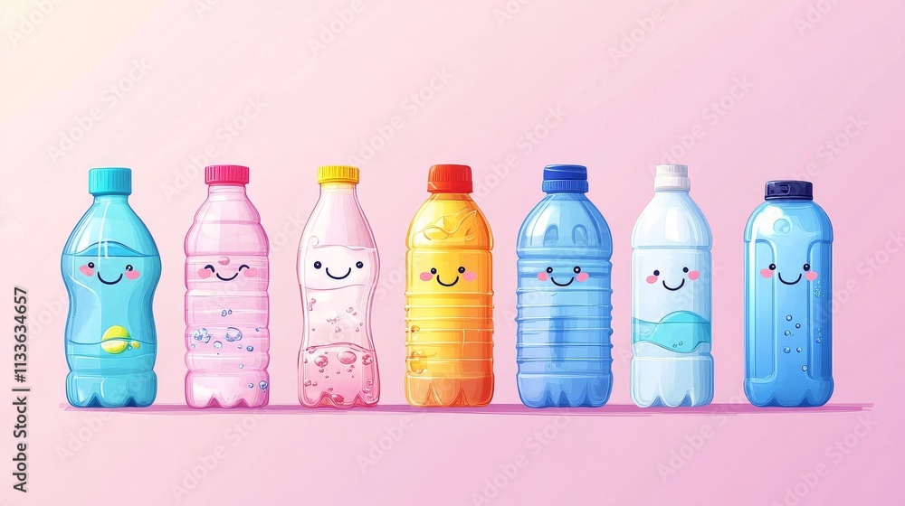 101.A variety of water container emojis with cute faces, featuring bottles and flasks in playful poses, promoting hydration and the benefits of drinking water. 101.A variety of water container emojis with cute faces, featuring bottles and flasks in playful poses, promoting hydration and the benefits of drinking water.