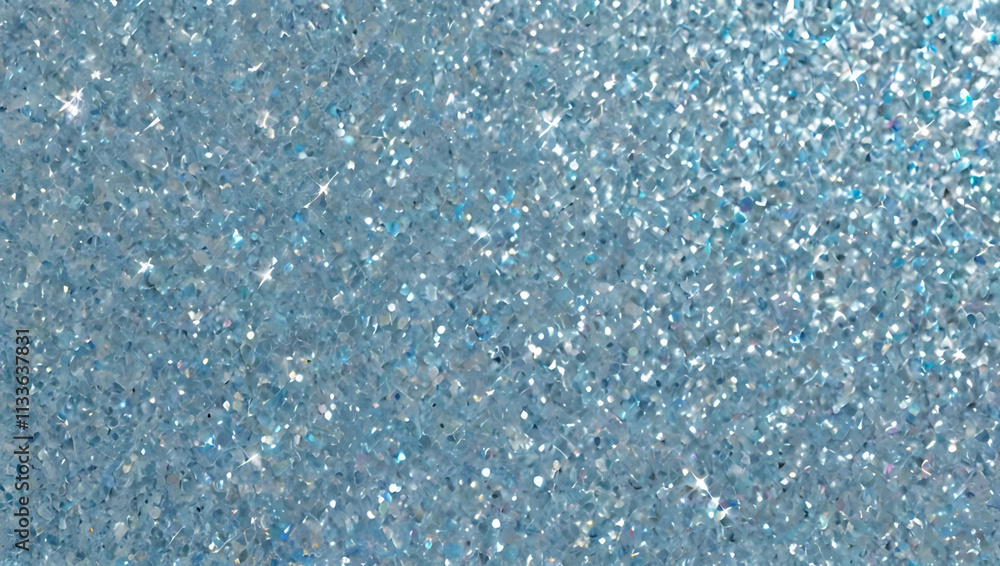 Obraz premium white and blue glitter background 
