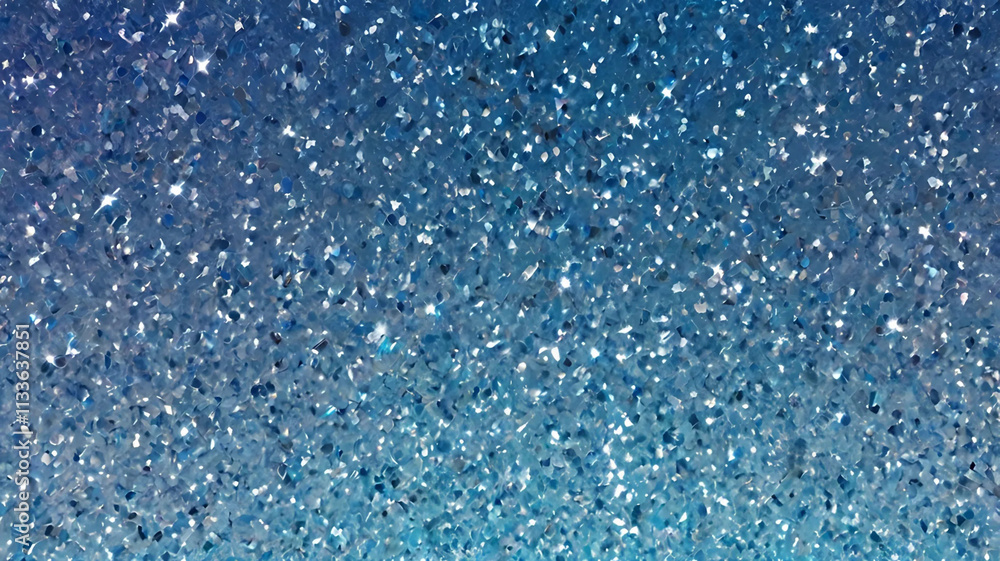 Fototapeta premium white and blue glitter background 
