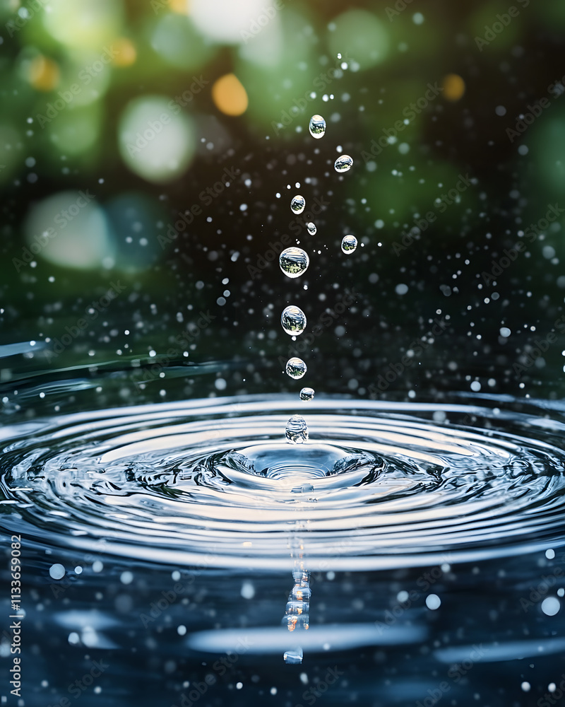 water forms against a deep black background, blending abstract splashes, ripples, mist, and dynamic droplets. water forms against a deep black background, blending abstract splashes, ripples, mist, and dynamic droplets.