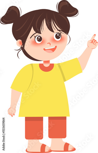 Illustrations of Characters with Various Expressions