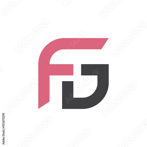 fg Letter symbol icon design. fg initial letter icon, sign of fg letter Icon illustration