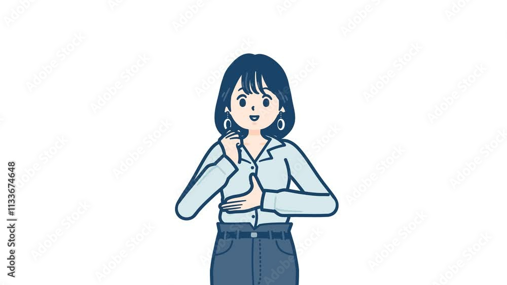 Shirt woman_Inspired Actions and Convincing_with alpha channel Shirt woman_Inspired Actions and Convincing_with alpha channel