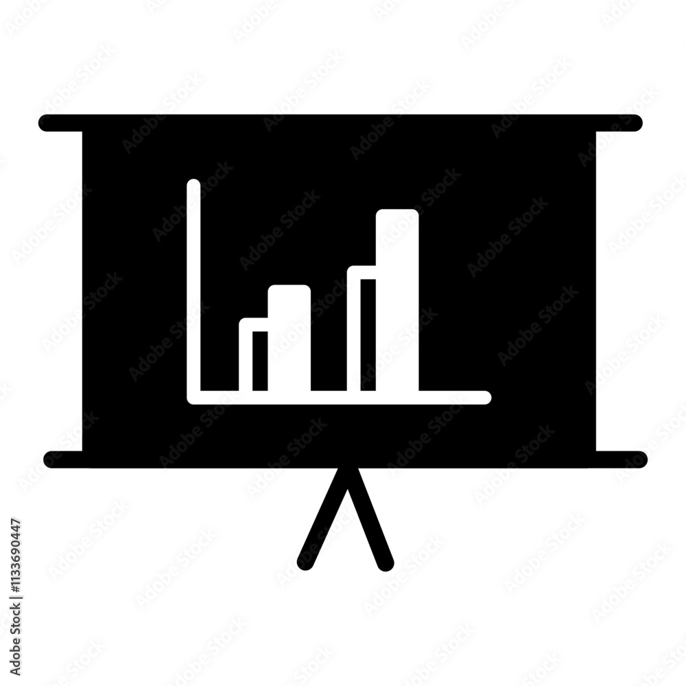 Diagram icon design template Diagram icon design template
