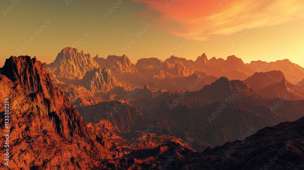 Breathtaking mountain sunset majestic landscape digital art serene environment wide-angle view nature's beauty unveiled Breathtaking mountain sunset majestic landscape digital art serene environment wide-angle view nature's beauty unveiled