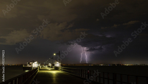 Lightning Cloud to Ground strike photo