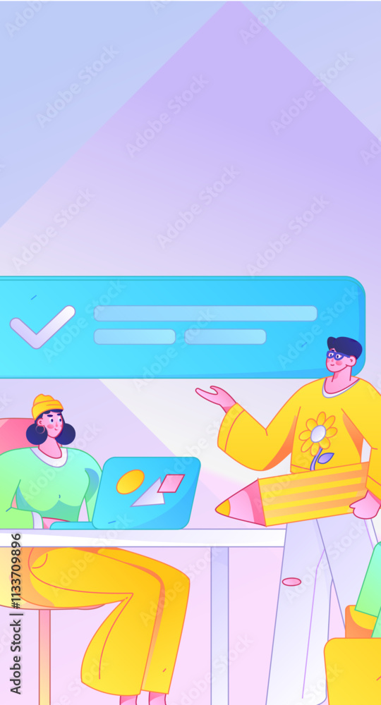 Marketing planning business characters flat vector concept operation hand drawn illustration
Marketing planning business characters flat vector concept operation hand drawn illustration