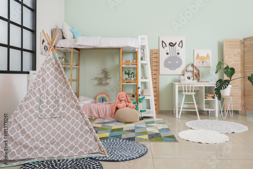 Interior of children's room...