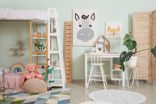 Interior of children's room...