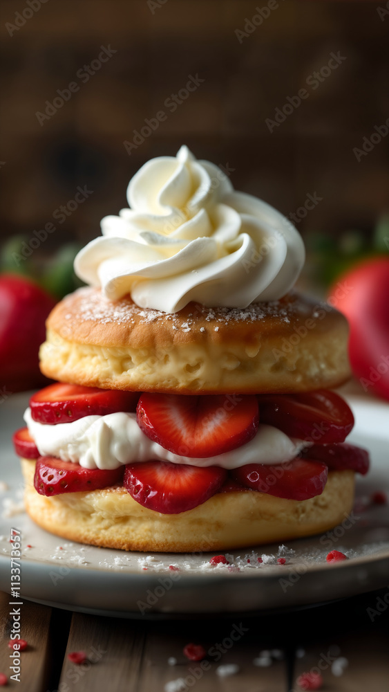 Delicious Strawberry Shortcake Delicious Strawberry Shortcake
