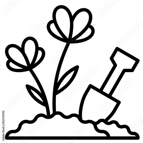 Flower Planting icon