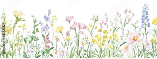 Brighten your space with this adorable spring flower print.