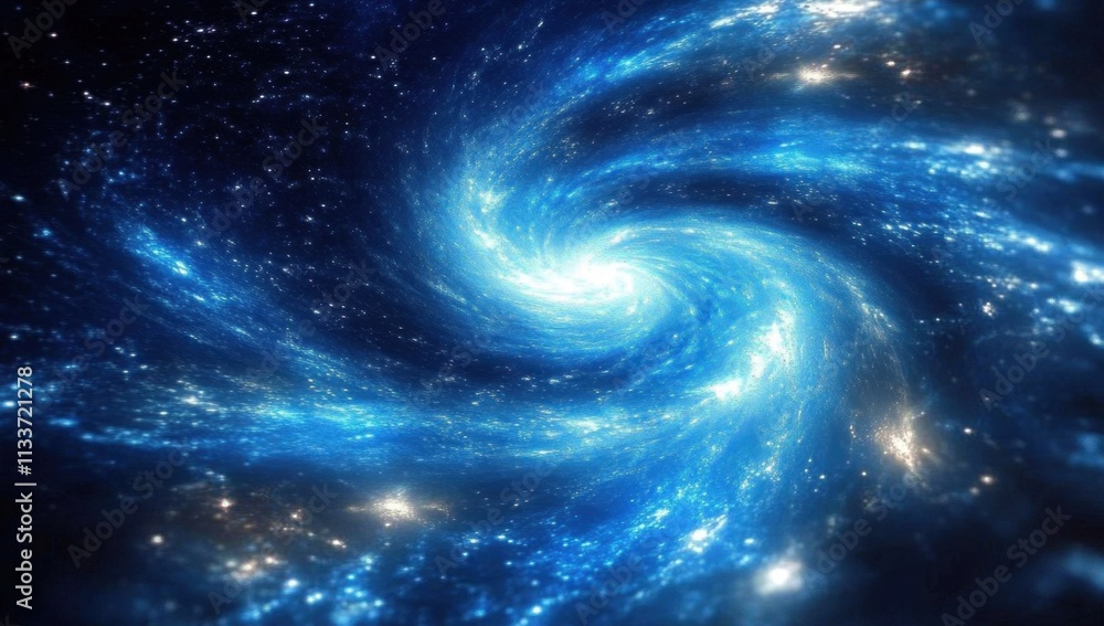 Explore the beauty of cosmic imagery with this blue abstract design. Explore the beauty of cosmic imagery with this blue abstract design.