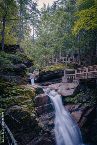 Beautiful capture of sabbaday falls  photo