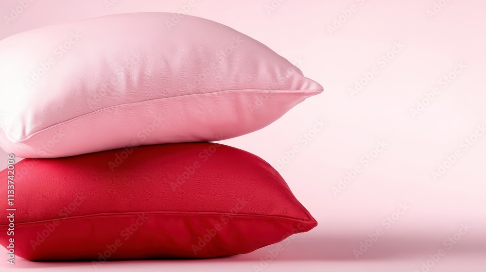 Pink and Red Pillows Soft Textures Home Decor Bedroom Cushions Pink and Red Pillows Soft Textures Home Decor Bedroom Cushions