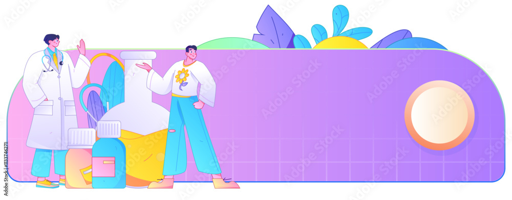 Medical characters fighting the epidemic flat vector concept operation hand drawn illustration
Medical characters fighting the epidemic flat vector concept operation hand drawn illustration