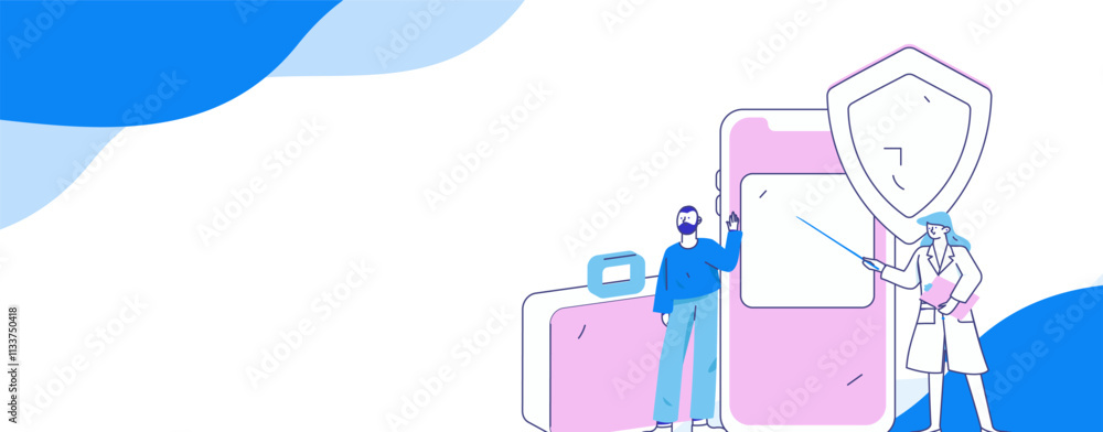Medical characters fighting the epidemic flat vector concept operation hand drawn illustration
Medical characters fighting the epidemic flat vector concept operation hand drawn illustration