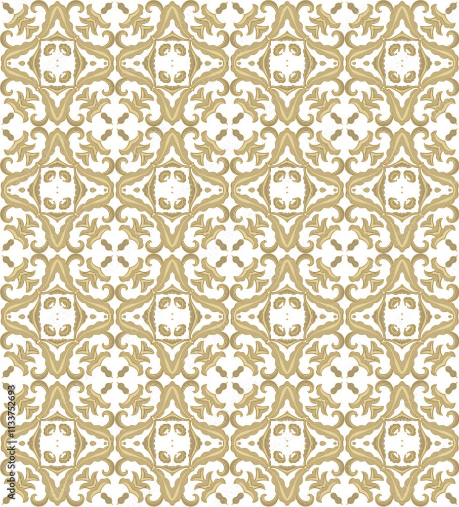 Seamless flourish laced ornament, ornamental texture, woven laced abstract pattern, on white background Seamless flourish laced ornament, ornamental texture, woven laced abstract pattern, on white background