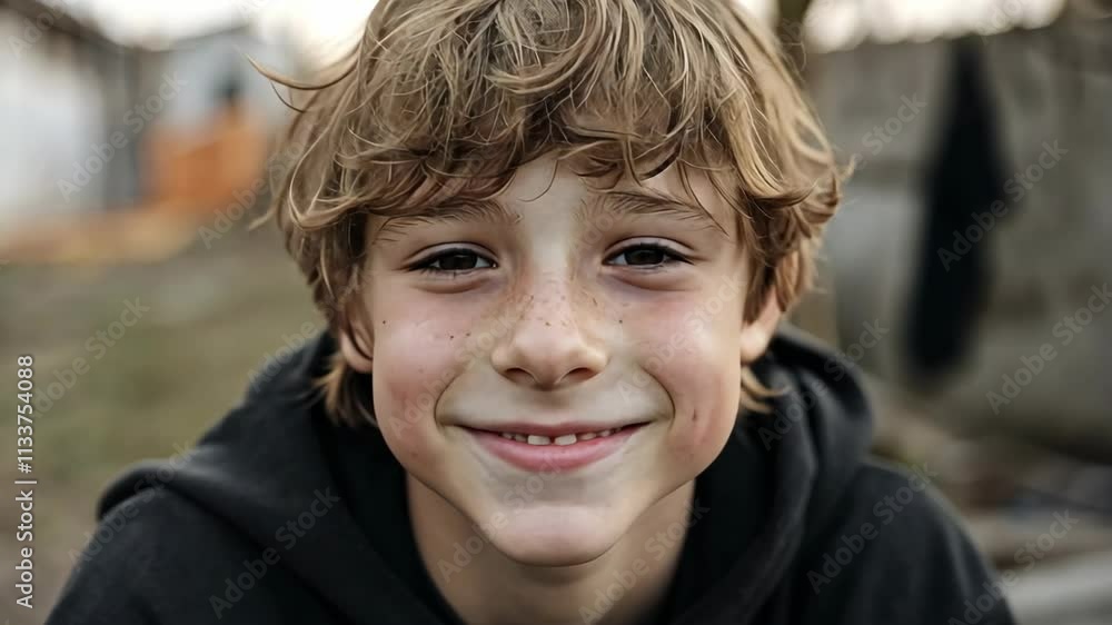 smiling teenage boy at outdoor smiling teenage boy at outdoor