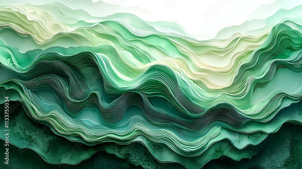 Fluid and Wavy Topography with Depth and Flow Abstract Organic Layers, Minimalist Elegance, Fluid Waves of Organic Design Fluid and Wavy Topography with Depth and Flow Abstract Organic Layers, Minimalist Elegance, Fluid Waves of Organic Design