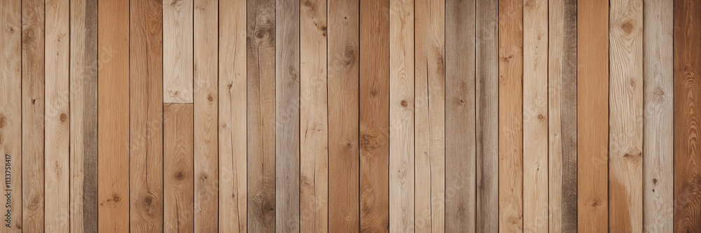 Fototapeta premium Light Wooden Planks Background