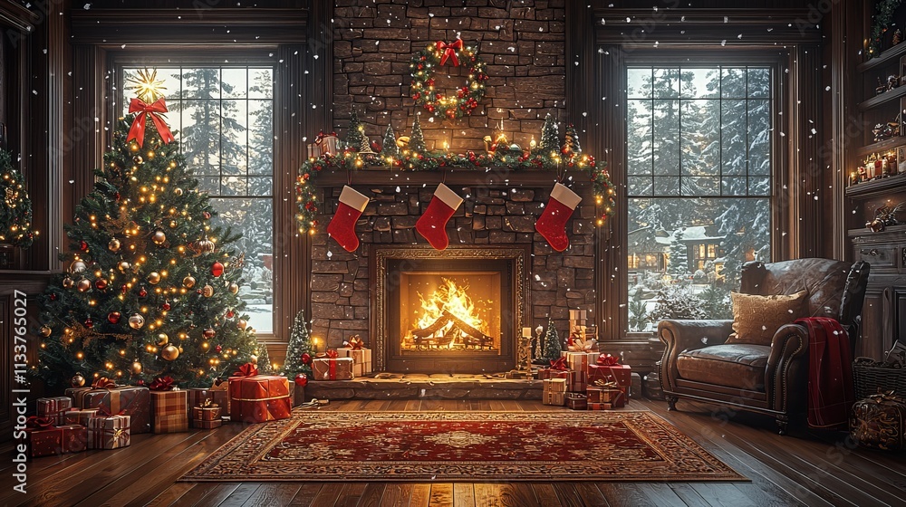 Chirstmas concept interior design Chirstmas concept interior design